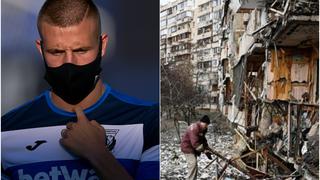 Vasyl Kravets, jugador ucraniano del fútbol español: “Quiero ir a la guerra y ayudar a mi gente”