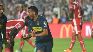 Boca Juniors venció 3-1 a Unión de Santa Fe de visita con goles de Ábila y Tevez