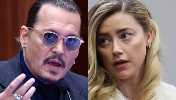 Johnny Depp: audio revela la razón por la que el actor no mira a los ojos a Amber Heard en el juicio.  (Foto: AFP).