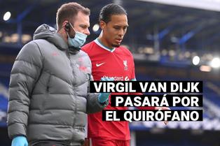 Liverpool: Virgil Van Dijk pasará por el quirófano tras romperse los ligamentos de la rodilla