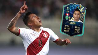 FIFA 22: Christian Cueva destaca en el Equipo de la Temporada de la Liga Saudí