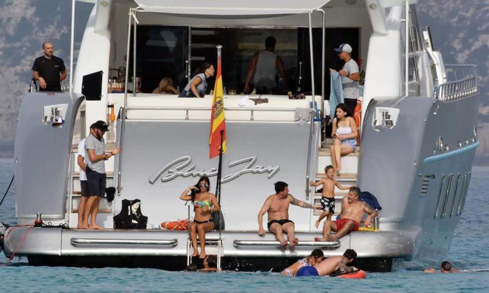 Lionel Messi y Antonela Roccuzzo: las mejores imágenes de sus vacaciones en Ibiza