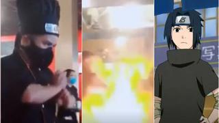 Nunca antes visto: chef usó un ‘jutsu’ de fuego de Sasuke Uchiha para cocinar carnes y verduras en su restaurante [VIDEO]