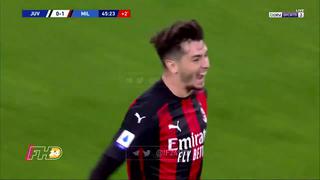Cristiano se puede quedar sin Champions: el golazo de Brahim para el 1-0 en Juventus vs. Milan [VIDEO]