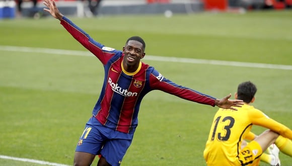 Ousmane Dembélé llegó al Barcelona en 2017 desde el Dortmund. (Foto: EFE)