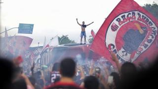 Por la gloria: hinchas de Flamengo armaron una fiesta antes de la final de la Libertadores [VIDEO]