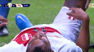Lamentable noticia: Tapia se retira lesionado en el Perú vs. Colombia [VIDEO]