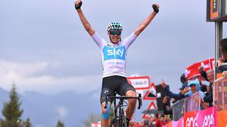 Giro de Italia 2018: Chris Froome ganó la etapa 14 entre San Vito al Tagliamento y Monte Zoncolan