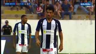 Luis Aguiar estuvo cerca de anotar su primer gol de la temporada con la camiseta de Alianza Lima [VIDEO]