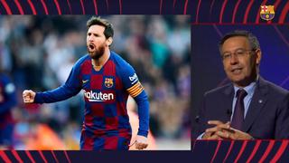 El chiste se cuenta solo: ¿qué decía Bartomeu sobre una eventual salida de Lionel Messi en 2019?