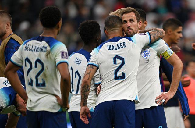 El lamento de Inglaterra tras eliminación del Mundial Qatar 2022. (Foto: AFP)