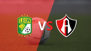 León y Atlas empatan 1-1 y se van a los vestuarios