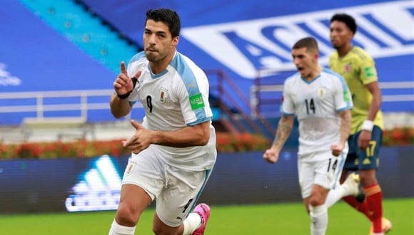 Luis Suárez encabeza la lista de Uruguay para las Eliminatorias. (Foto: @Uruguay)