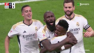 ¡Nuevo gol de Vinícius! El 1-0 de Real Madrid vs. Celta en el Bernabéu [VIDEO]