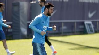 ¡Mira esas caras! La vuelta a los trabajos de los cracks del Barcelona tras la hecatombe en Anfield