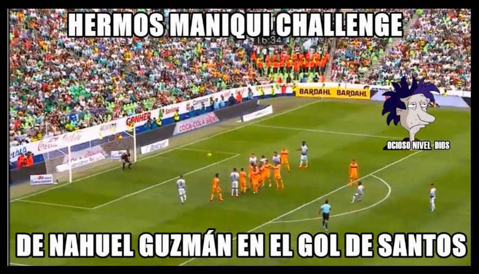 Los memes tras la eliminación de Tigres ante Santos en la Liguilla Liga MX (Foto: Facebook).
