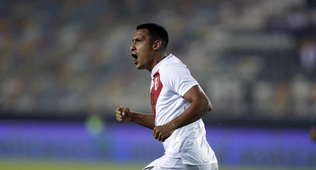 Alex Valera anotó el gol del triunfo de Perú sobre Paraguay, en amistoso de noviembre en 2022.  (Foto: GEC)
