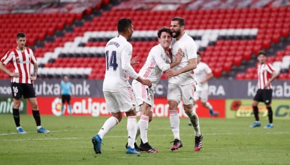 Real Madrid y Athletic de Bilbao se enfrentaron por LaLiga Santander (Foto: AP)