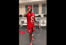 No podía faltar la cerveza: el baile de David Alaba para festejar un nuevo campeonato del Bayern