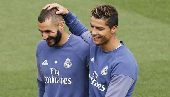 Karim Benzema suma 30 goles en la presente temporada con el Real Madrid. (Foto: AFP)
