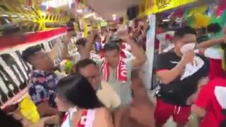 Al ritmo de Joe Arroyo: el festejo de los hinchas peruanos en Barranquilla tras la victoria [VIDEO]