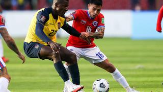 Ecuador empató contra Chile en Quito, pero mantiene el tercer lugar en las Eliminatorias 2022