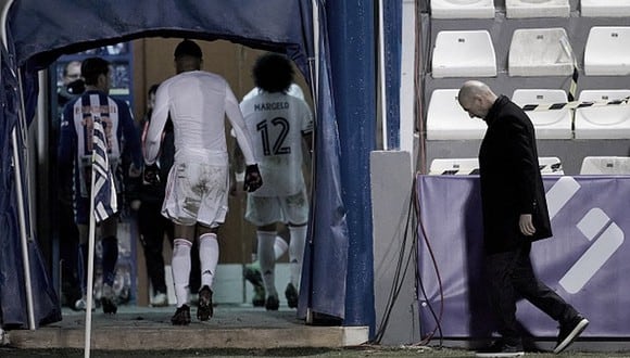 Real Madrid perdió 2-1 ante Alcoyano y quedó fuera de la Copa del Rey. (Getty)