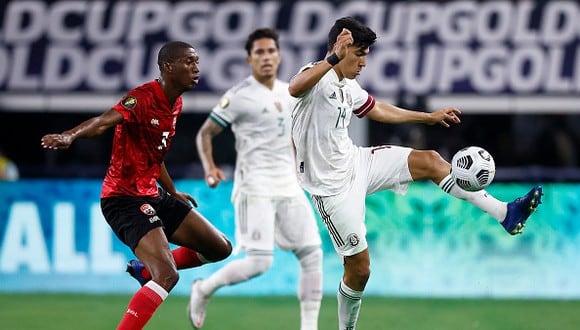 México vs. Trinidad y Tobago jugaron por la fecha 1 de la Copa Oro 2021 este sábado (Foto: Getty Images)