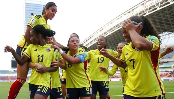 Selección de Colombia en el Mundial Femenino Sub-20 2022.  (Foto | Twitter: Selección Colombia)