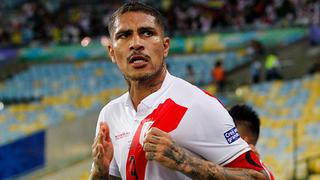 La reacción de Paolo Guerrero tras la victoria de Perú ante Chile en la Copa América