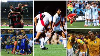 Con Perú, cerca del puesto 40: el ranking histórico de los Mundiales previo a Rusia 2018