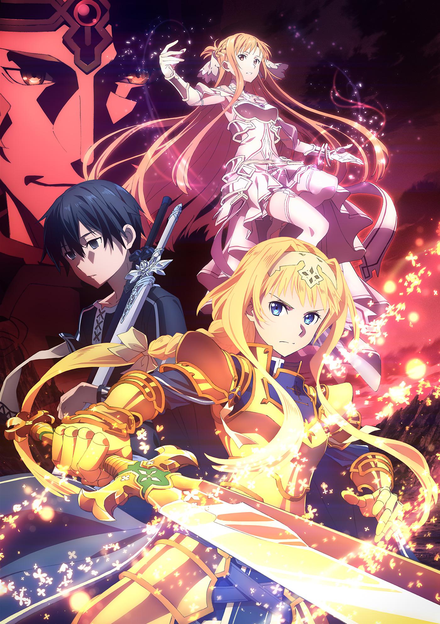 Afiche oficial de "Sword Art Online: Alicization - War of Underworl" (Foto: Tokyo MX)