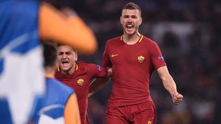 Gracias a Dzeko: la Roma a cuartos de la Champions League tras vencer 1-0 al Shakhtar Donetsk