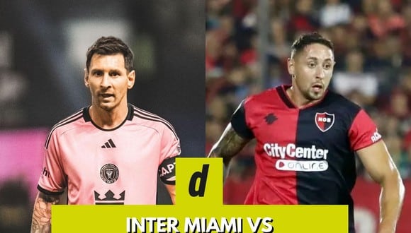 ¿En qué canal se juega el Inter Miami vs. Newell's Old Boys? Consulta la información de transmisión para tu país: USA, México y Argentina. | Crédito: @intermiamicf / @newells / Instagram / Composición