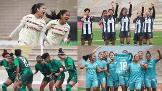 ¡Unas máquinas! Así llegan Universitario y Alianza Lima al clásico del fútbol femenino