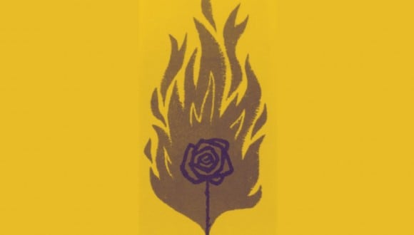 En esta imagen hay dos opciones: el fuego y la rosa. ¿Qué viste primero? (Foto: MDZ Online)