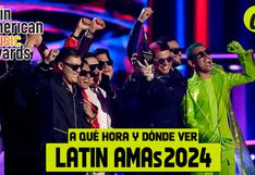 ¿A qué hora dan inicio los Latin AMAs 2024 EN VIVO? Dónde ver hoy transmisión
