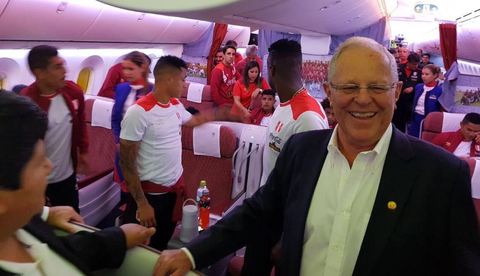 Pedro Pablo Kuczynski dio mensaje a la Selección Peruana antes de viajar. (@ppkamigo)