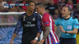 Se calentaron: Cristiano Ronaldo y la provocadora risa que hizo enfurecer a Fernando Torres [VIDEO]