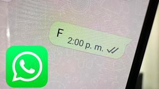 WhatsApp: qué significa “F” en tus conversaciones de la app