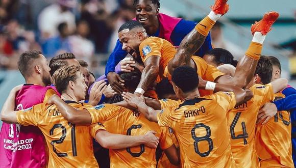 Holanda jugará ante Argentina por un cupo a las semifinales del Mundial Qatar 2022. (Foto: AFP)