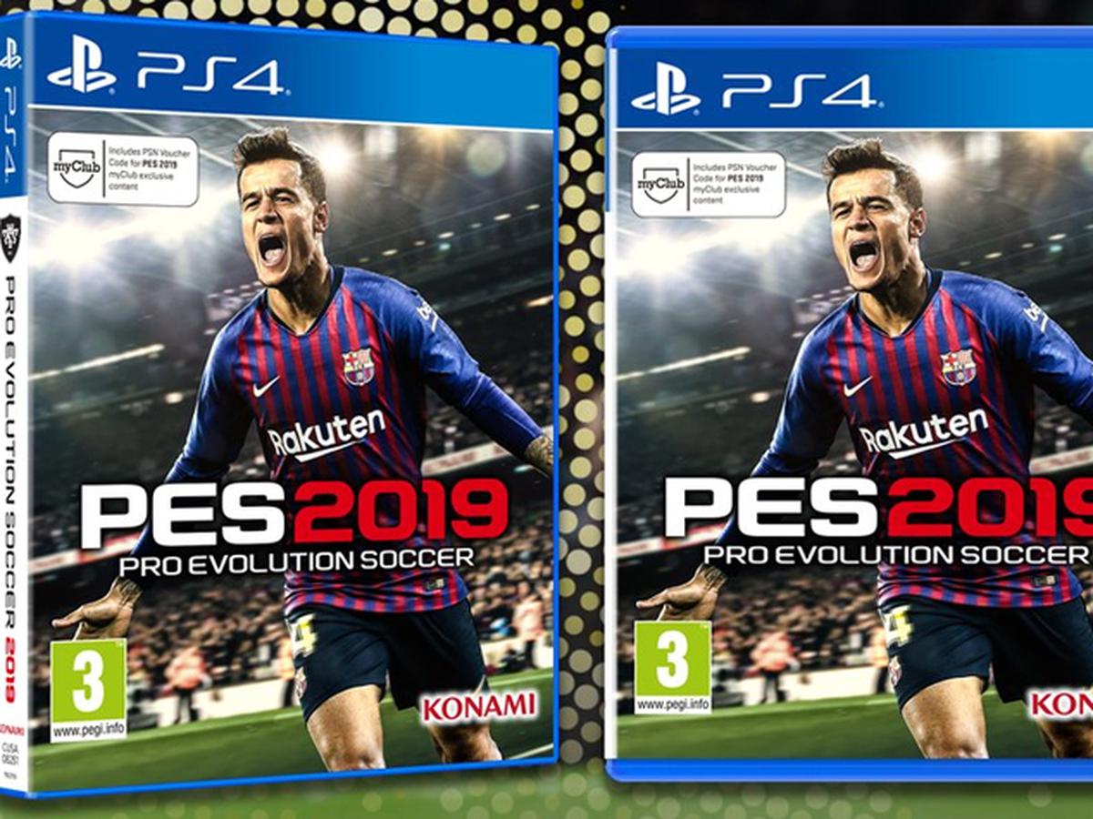 PES 2019: Philippe Coutinho revelado como portada del videojuego | PS4 |  Xbox One | PC | DEPOR-PLAY | DEPOR