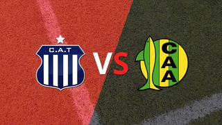 Talleres y Aldosivi se mantienen sin goles al finalizar el primer tiempo