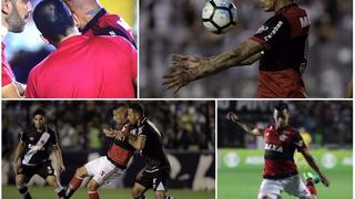 Un golpe sacó a Guerrero, Trauco jugó 90': las mejores postales del partido de Flamengo