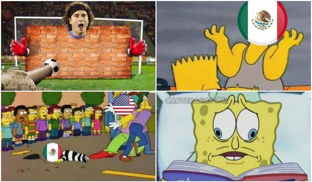 Los memes del México vs. Estados Unidos por Eliminatorias (Foto: Facebook).