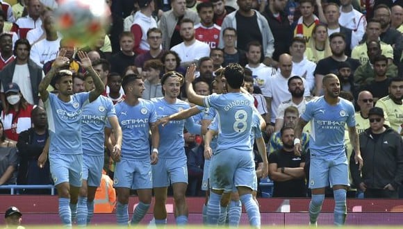 Manchester City vs. Arsenal: citizens ganan con goles de Gundongan, Ferrán y Gabriel Jesus. (Foto: AFP)
