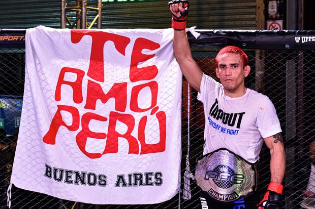 Rodrigo Vera debutó como peleador profesional en 2016. (FFC)