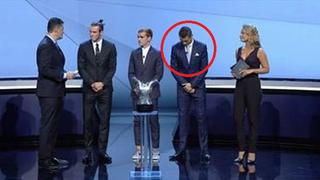 Cristiano Ronaldo: su reacción ante las zapatillas de Antoine Griezmann