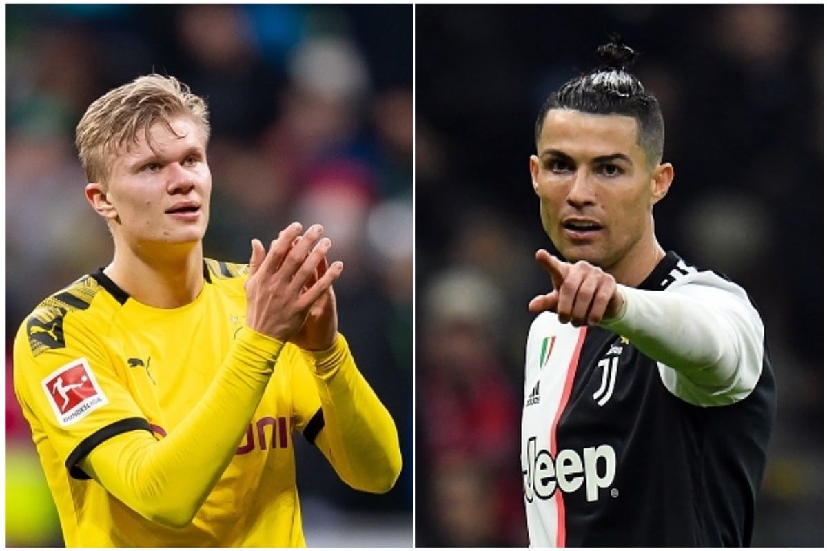 Erling Haaland lleva 9 goles en la presente Bundesliga. (Getty)