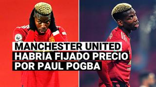 El millonario precio que Manchester United habría fijado por Paul Pogba 